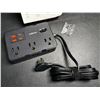 Image 2 : 1 6 Outlet Power Strip With USBA and USBC - New