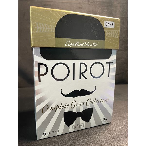 Agatha Christies Poirot: Complete Cases Collection DVD 33-Disc Set - New