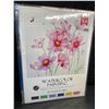 Image 5 : 1 DIY Watercolour Painting Set - Blooming Flowers/Flower Words - For Adults/Beginners - New
