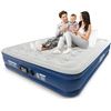 Image 1 : 1 ActiveEra Premium Queen Size Air Bed (80" x 60" x 13") Raised Air Bed w/ Built-In Pump - New!
