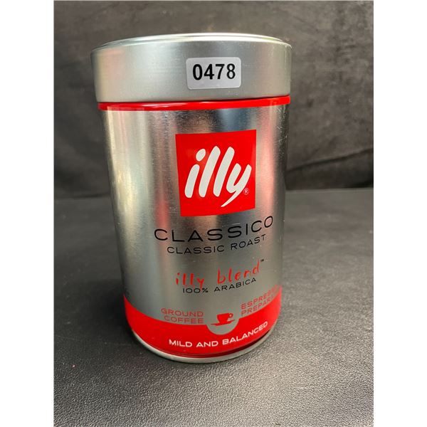 ILLY Classico Illy Blend Classic Roast Ground Coffee (250g) - New Sealed