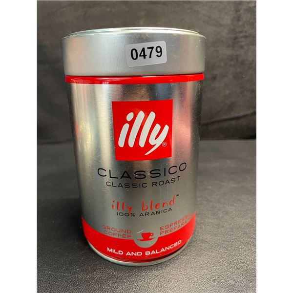 ILLY Classico Illy Blend Classic Roast Ground Coffee (250g) - New Sealed
