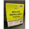 Image 1 : Izkut Mouse Repellent Pouches - 10 Pouches - Plant-Based Matrix/Repellent with Plant Oils - New