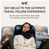 Image 5 : 1 Trtl Travel and Airplane Pillow - Neck & Shoulder Supports; Super-Soft/Lightweight Flight Pillow