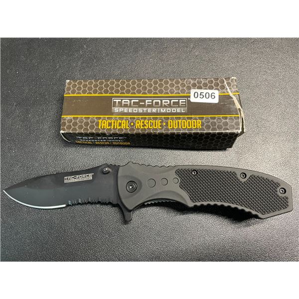 1 Tac-Force TF-800 Speedster Model Tactical Rescue Knife/Folding Outdoor Knife - Brand New!