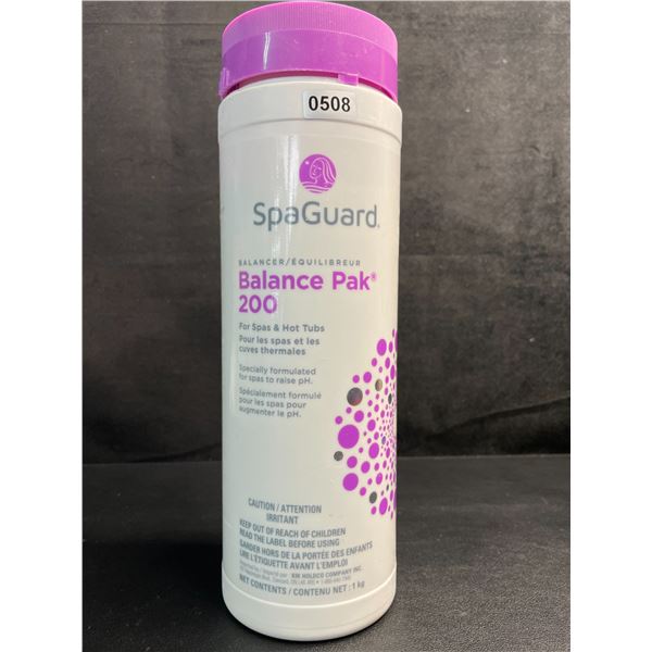 SpaGuard Balance Pak 200 pH Increase for Spa Water (for Spas & Hot Tubs) - 1KG Tub - New