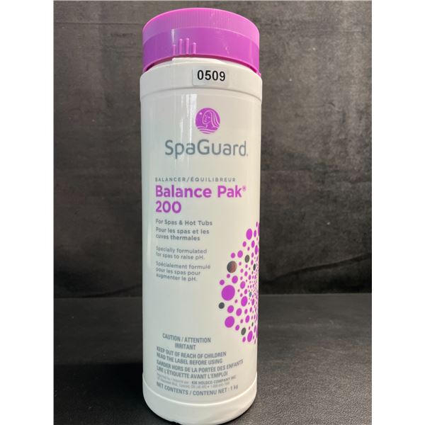 SpaGuard Balance Pak 200 pH Increase for Spa Water (for Spas & Hot Tubs) - 1KG Tub - New