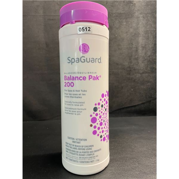 SpaGuard Balance Pak 200 pH Increase for Spa Water (for Spas & Hot Tubs) - 1KG Tub - New
