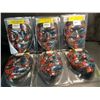Image 3 : Lot of 6 LED Light-Up Purge Scary Halloween/Cosplay Face Masks - Brand New