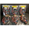 Image 3 : Lot of 6 LED Light-Up Purge Scary Halloween/Cosplay Face Masks - Brand New