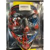 Image 4 : Lot of 6 LED Light-Up Purge Scary Halloween/Cosplay Face Masks - Brand New
