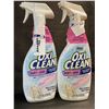 Image 1 : 2 OxiClean Baby Multi-Purpose Baby Stain Remover Sprays (651ml Each) - New