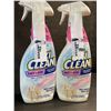 Image 1 : 2 OxiClean Baby Multi-Purpose Baby Stain Remover Sprays (651ml Each) - New