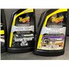 Image 3 : 3 Meguiars Detailing Products - Interior Detailer, Gloss Protectant & Synthetic Leather Cleaner; New