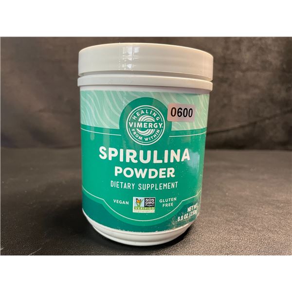 Vimergy Spirulina Powder Dietary Supplement (250g) - New - BB: 09/2025