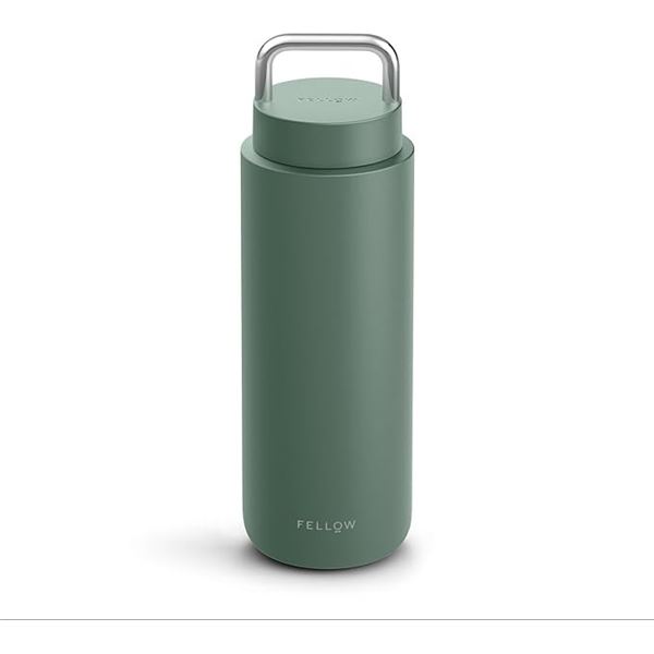 1 Fellow 32oz Carter Carry Smoke Green Vacuum Insulated Water Bottle - Brand New!
