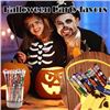 Image 5 : 120PC Pack of Halloween Pencils with Erasers - Assorted Halloween Designs - New