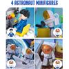 Image 5 : 1 Sluban City Space Station 502PC Toy Building Set - STEM Toy Building Kit - New!