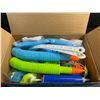 Image 4 : 1 Pool Fishing Game/Toy Set for Kids - Inflatable Pool with Rod and Plastic Floating Fishes - New!
