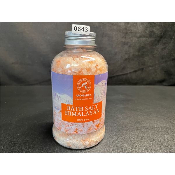 1 Aromatika Himalayan Bath Salts - 600g - 100% Pure - New