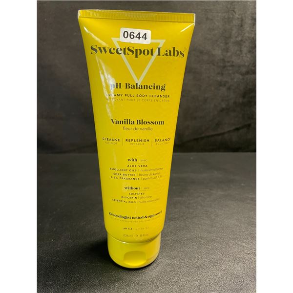 1 SweetSpot Labs pH-Balancing Creamy Full Body Cleanser - Vanilla Blossom - 263ml - New