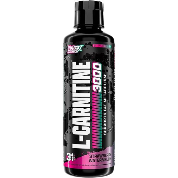 1 Nutrex Research Liquid Carnitine 3000 - Strawberry Watermelon (473ml) - New (BB: 05/2028)