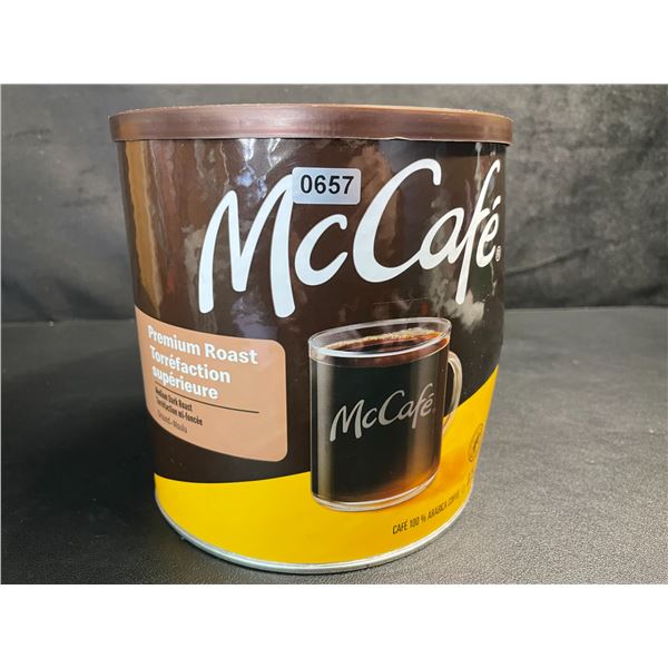 1 McCafe Premium Medium Dark Roast Ground Coffee - 875g Cannister - New (BB: 2026-05-17)