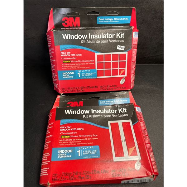 2 3M Window Insulator Kits - Brand New