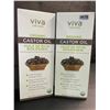 Image 1 : 2 Boxes of Viva Naturals Organic Castor Oil (473ml) Pure & Fragrance Free - New