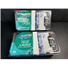 Image 1 : 2 Packs of Swiffer Heavy Duty Mop Wet Cloths (20 Each) with Unstoppables Fresh Scent - New