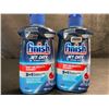 Image 1 : 2 Finish Powerball Jet-Dry Dishwasher Rinse/Drying Aids (250ml Each) - New