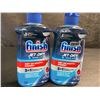 Image 1 : 2 Finish Powerball Jet-Dry Dishwasher Rinse/Drying Aids (250ml Each) - New