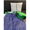 Image 1 : 3 Girls Luigi Costumes - Dress & Hat Included in Each - Brand New