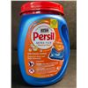 Image 1 : Persil Ultra Pacs Oxi+Odor Powerful Stain/Odor Removal Laundry Detergent Pods - 1.62lb Tub - New