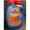 Image 1 : Persil Ultra Pacs Oxi+Odor Powerful Stain/Odor Removal Laundry Detergent Pods - 1.62lb Tub - New