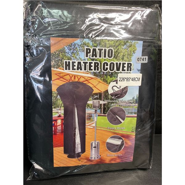 1 Patio Heater Cover for Outdoors - 226 x 85 x 48cm - Zipper Design - New