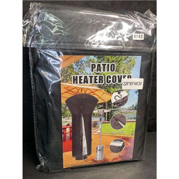 1 Patio Heater Cover for Outdoors - 226 x 85 x 48cm - Zipper Design - New