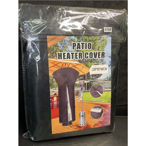 1 Patio Heater Cover for Outdoors - 226 x 85 x 48cm - Zipper Design - New