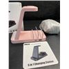 Image 2 : 1 5-in-1 Charging Station - Pink - Brand New