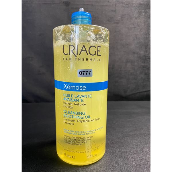 1 Uriage - Xemose Cleansing Soothing Oil for Face/Body - 1L Size - New