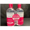 Image 2 : Bioderma 2-Pack Sensibo H20 Micellar Water/Makeup Remover Cleaner for Sensitive Skin (500ml) New