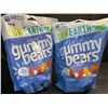 Image 1 : 2 Bags of YumEarth Organic Gluten-Free Gummy Bears - 10 Snack Packs Each - New