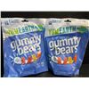 Image 1 : 2 Bags of YumEarth Organic Gluten-Free Gummy Bears - 10 Snack Packs Each - New