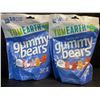 Image 1 : 2 Bags of YumEarth Organic Gluten-Free Gummy Bears - 10 Snack Packs Each - New