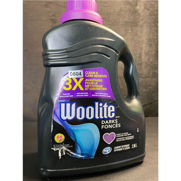 1 Jug of Woolite Darks Laundry Detergent (2.96L) - New