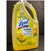 Image 1 : 1 Large Jug of Lysol Power & Fresh Multi-Surface Cleaner (4.26L) Lemon Scent - New