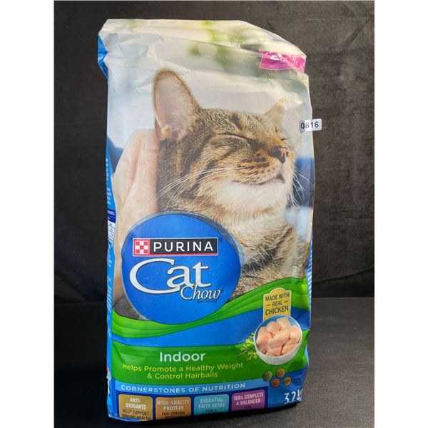1 Bag of Purina Cat Chow Real Chicken Indoor Cat Food - 3.2KG Bag - New Sealed (BB: AUG 2026)
