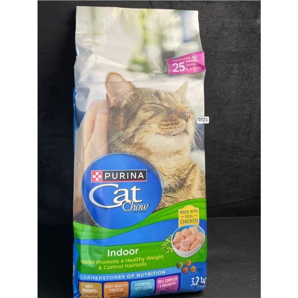 1 Bag of Purina Cat Chow Real Chicken Indoor Cat Food - 3.2KG Bag - New Sealed (BB: AUG 2026)