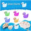 Image 6 : 2 Packs (100PCS Each) Glow-In-The-Dark Luminous Mini Duck Figures/Mini Resin Ducks - New
