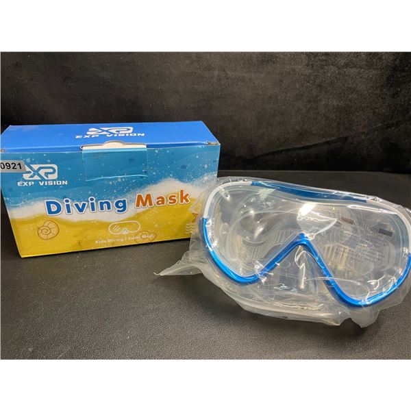 1 Exp Vision Diving Mask/Swim Mask for Kids - New